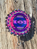 Pink & Purple Sacred Eye-Badge Reel